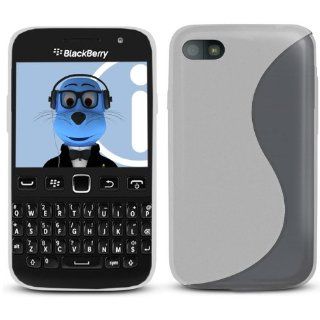 iTALKonline BlackBerry 9720 Samoa Slim Grip S Line TPU Gel Case Soft Skin Cover   Clear Transparent Cell Phones & Accessories