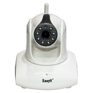 Generic Wireless IP Camera Internet Security Device Webcam H3 M137 WiFi 802.11 b/g/n 3.6mm Lens IR 10m Night Vision 8?5 LED   White