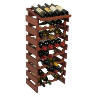 Dakota 32 Bottle Wine Rack with Display Top   Wine Racks