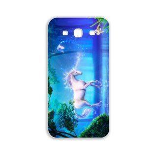 Make Samsung Galaxy S3/SIII Fantasy Series unicorn in the forest fantasy Black Case of Fashion Cellphone Skin For Men Cell Phones & Accessories