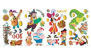 Jake and the Neverland Pirates Peel and Stick Wall Decals   Wall Decals