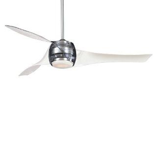 Artemis 58" Translucent Ceiling Fan with Etched Opal Glass F803 TL    