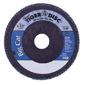Weiler 41/2" Tiger Disc Big Catabr Flap Phenolic Bk (804 50806) Category Coated Flap Disc Abrasives