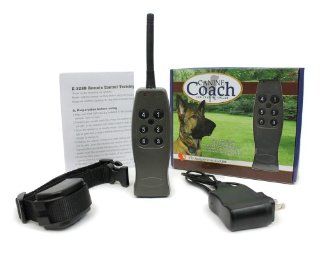 Dog Training Collar   Remote Controlled, Rechargeable Training Shock Collar By Canine Coach  Pet Training Collars 