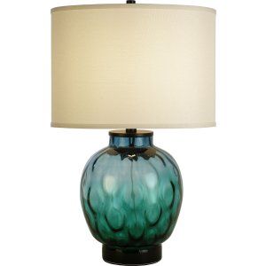 Trend Lighting TRE TT6892 Peacock/Satin Black Panacea Table Lamp