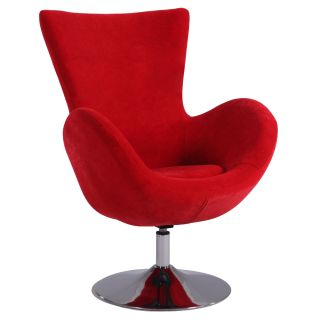 Chintaly Wynter Modern Fun Swivel Accent Chair   Living Room