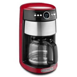 KitchenAid KCM1402ER 14   Cup Glass Carafe Coffee Maker   Empire Red   Coffee Makers