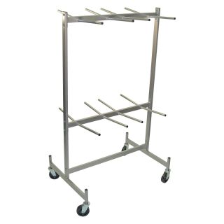 Raymond Products Hanging Folded Chair Storage Truck for Lifetime Chairs   Compact Size   Table & Chair Carts