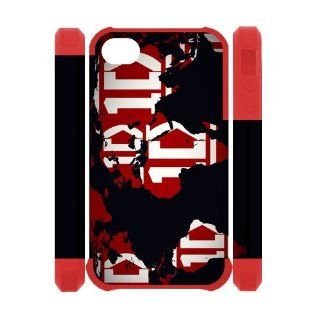 Custom The Music Singer Series One Direction Iphone 4/4S Case & KEEP CALM AND LOVE 1D   Famous Singer Star Iphone Silicion Case Electronics