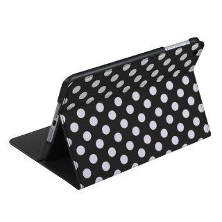 MYBAT White Polka Dots /Black Frosted MyJacket (with Tray and Card Slot) (784) ( with Package ) for APPLE iPad Mini Cell Phones & Accessories