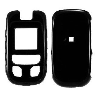 Samsung Sch u640 Convoy Snap on Protective Cover, Shiny Black Cell Phones & Accessories