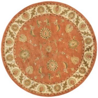 Dynamic Rugs Charisma 1405 Polyn Persian Rug   Rust/Ivory   Area Rugs