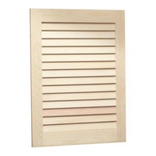Broan Nutone Unfinished Wood Louver Door Steel Body 16W x 22H in. Medicine Cabinet   Recessed Medicine Cabinets