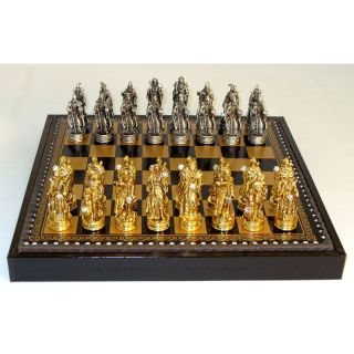 Royal Chess Fantasy Pewter Chess Set   Chess Sets