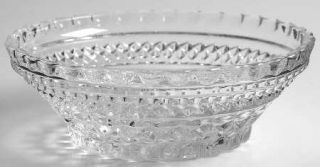 Anchor Hocking Wexford Bowl for Chip & Dip Set   Clear, Ruby Or Amber, Criss Cro