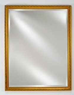 Estate Beveled Wall Mirror in Antique Gold Finish (Extra Large)   Wall Mounted Mirrors