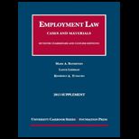 Employment Law Cases and Materials  13 Supplement