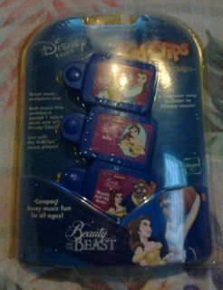 Disney Tunes Kid Clips Music Chips 3 Pack Beauty and the Beast Belle Toys & Games