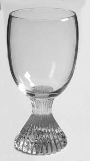 Lenox Icicle (Clear) Wine Glass   Tempo Line,Clear