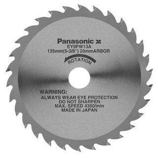 Panasonic EY9PW13A 5 3/8 Inch 30 Tooth ATB Saw Blade with 20 Millimeter Arbor   Circular Saw Blades  