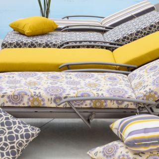 Bella Flora Outdoor Chaise Lounge Cushion   Outdoor Cushions