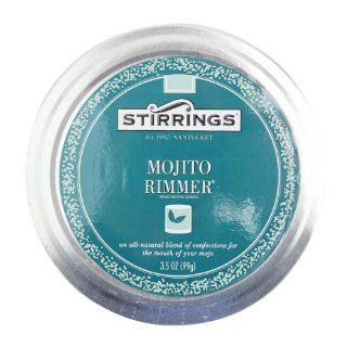 Stirrings All Natural, Mojito Rimmer Cocktail Garnish, 3.5 oz Tin  Cocktail Mixes  Grocery & Gourmet Food