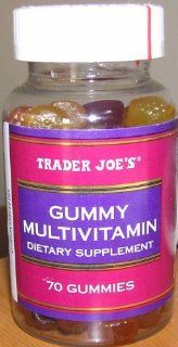 Trader Joe's Gummy Multivitamin, 70 Gummies (2 Pack) Health & Personal Care
