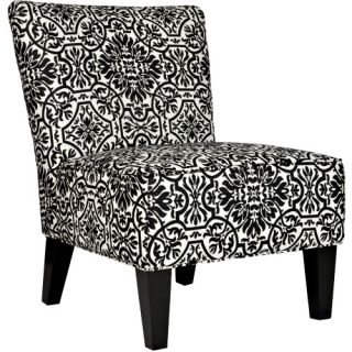 angeloHOME Davis Chair   Black & White Damask   Accent Chairs