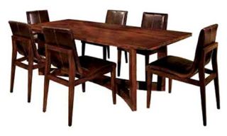 Brownstone Cavallini 7 Piece Dining Table Set   Dining Table Sets