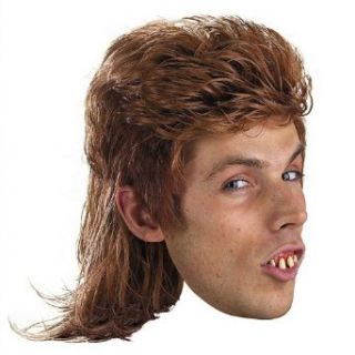 Adult Redneck Mullet Wig Costume Wigs Clothing