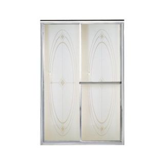 Sterling Deluxe 5977 48S 48.875W x 70H in. Ellipse Glass Shower Door   Bathtub & Shower Doors