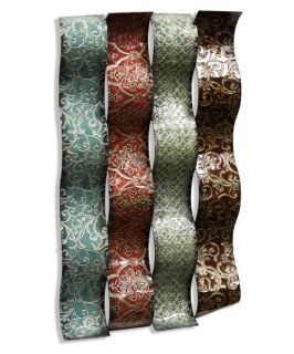 Wavy Metal Wall Sculpture   24W x 42H in.   Wall Sculptures and Panels