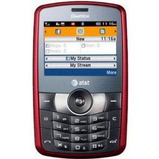 Pantech Reveal C790 Red AT&T Cell Phone Cell Phones & Accessories