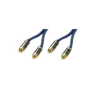Lindy 37520 1m 75 Ohm Audio Cable, Premium Gold Electronics