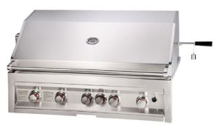 Sunstone Grills Infrared 5 Burner 42 In. Built In Gas Grill   Gas Grills