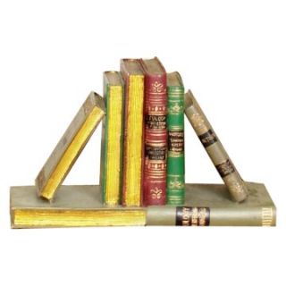 Book Shaped Sculpture Bookends   Bookends
