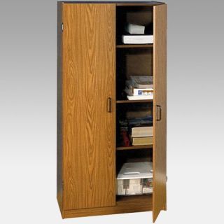 Ameriwood Oak Color Double Door Storage Cabinet   Pantry Cabinets