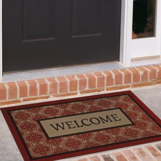 Mohawk Industries Boxed Welcome Sheikh 18 x 30 Doormat   Outdoor Doormats