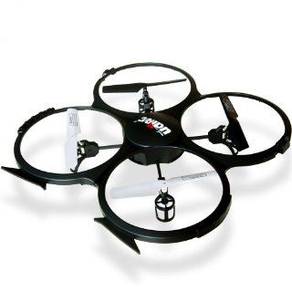 UDI U818A 2.4GHz 4 CH 6 Axis Gyro RC Quadcopter with Camera RTF Mode 2 (2pcs batteries) Toys & Games