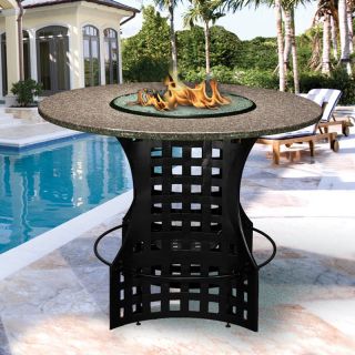 California Outdoor Concepts La Costa Bar Height Fire Pit   Fire Pits