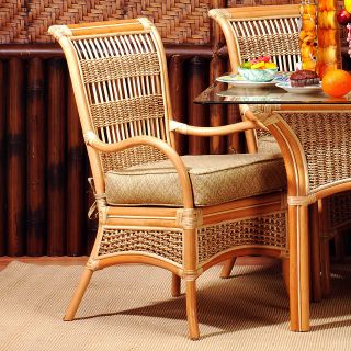 Spice Island Wicker Dining Chair   Indoor Wicker Furniture