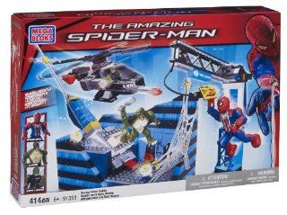 Mega Bloks Spiderman  Oscorp Tower Toys & Games