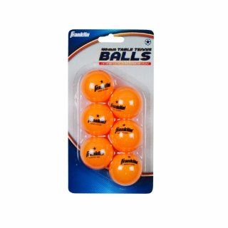 Franklin Sports 1 Star Table Tennis Balls Pack of 6  Glow In The Dark Ping Pong Balls  Sports & Outdoors