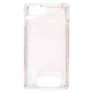Wireless Solutions Snap On Case for Motorola MB810 Droid X, MB809 Milestone X   Clear Cell Phones & Accessories
