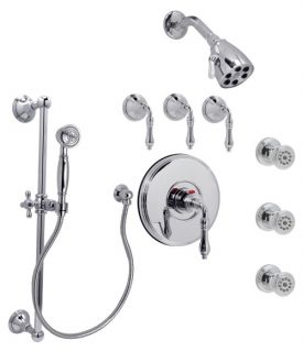 Huntington Brass Jewel JWTH Premium Thermostatic Handshower Faucet Set   Shower Faucets
