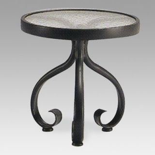 Woodard Ramsgate Round Occasional Outdoor Table   Patio Tables