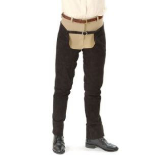 Tough 1 Suede Leather Schooling Chaps   Equestrian Riding Apparel