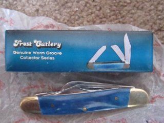 Wrangler II Pocket Knife with genuine worm grove handles 14 798 CBS  Hunting Pocketknives  Sports & Outdoors