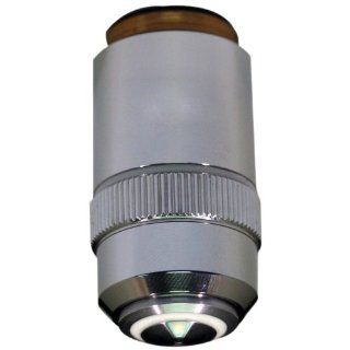 National Optical 799 160 100XR DIN Achromat Objective Lens, N.A. 1.25, For 160 Microscopes