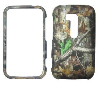 Duck Blind Camouflage Nokia Lumia 822 / Atlas Verizon Case Cover Hard Phone Case Snap on Cover Rubberized Touch Faceplates Cell Phones & Accessories
